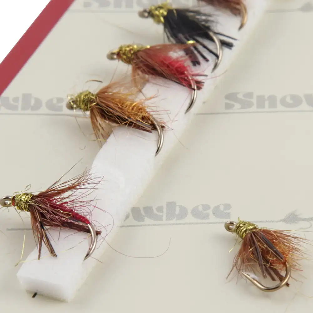 Snowbee Midas Magic Fly Selection Close Up