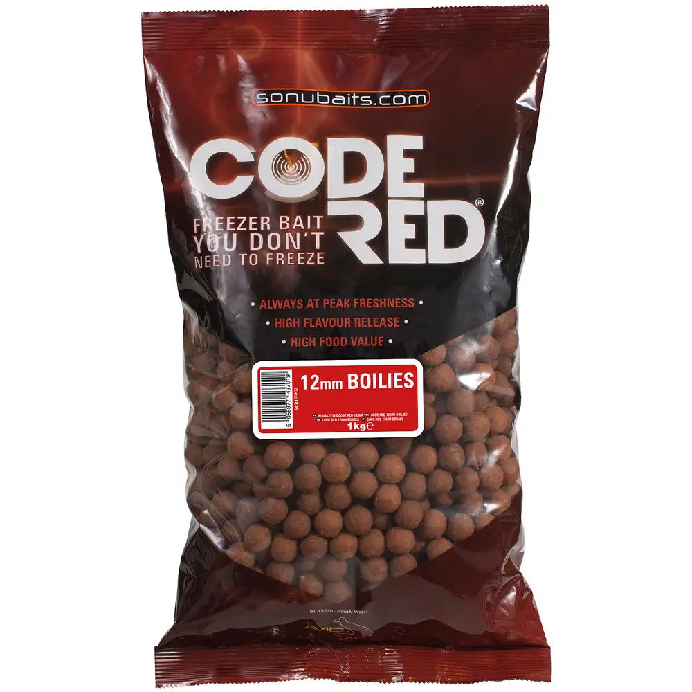 Sonubaits Code Red Boilies 12mm