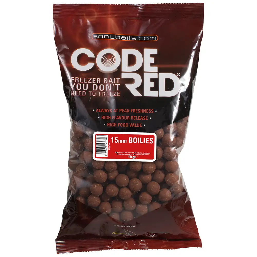 Sonubaits Code Red Boilies 15mm