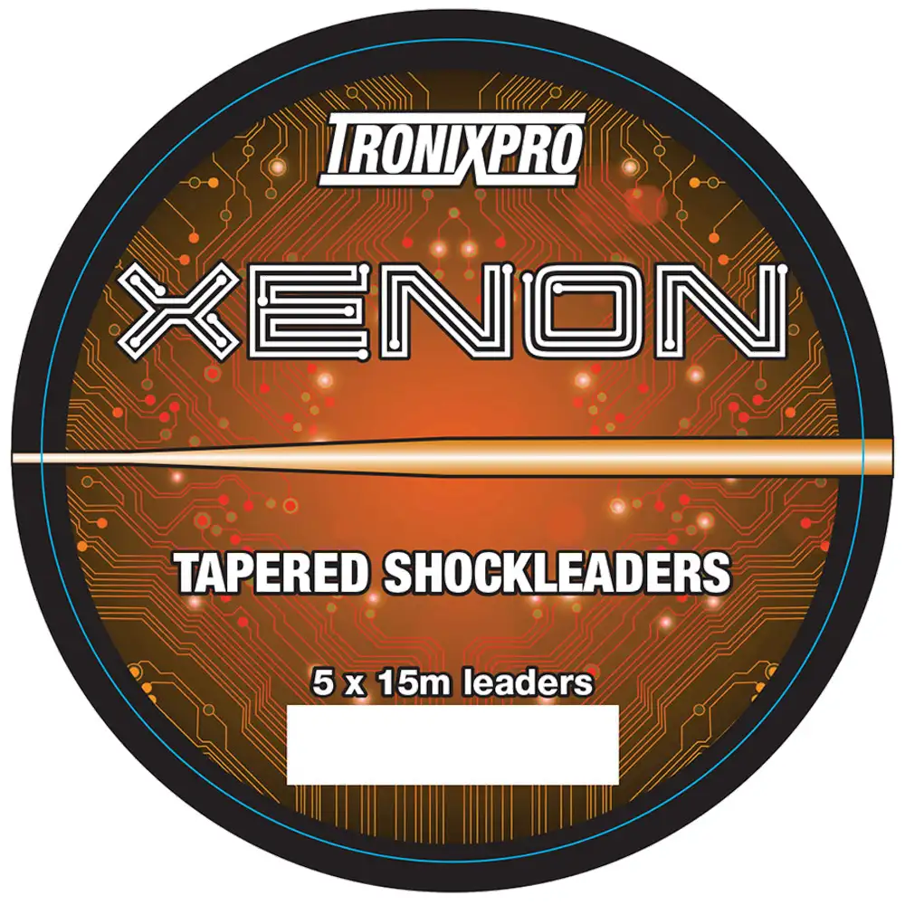 Tronixpro Xenon Tapered Leaders Orange