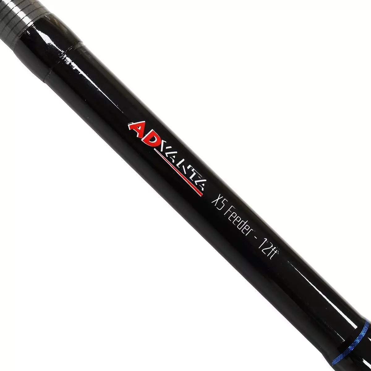 Advanta X5 Feeder Fishing Rod Close Up Logo