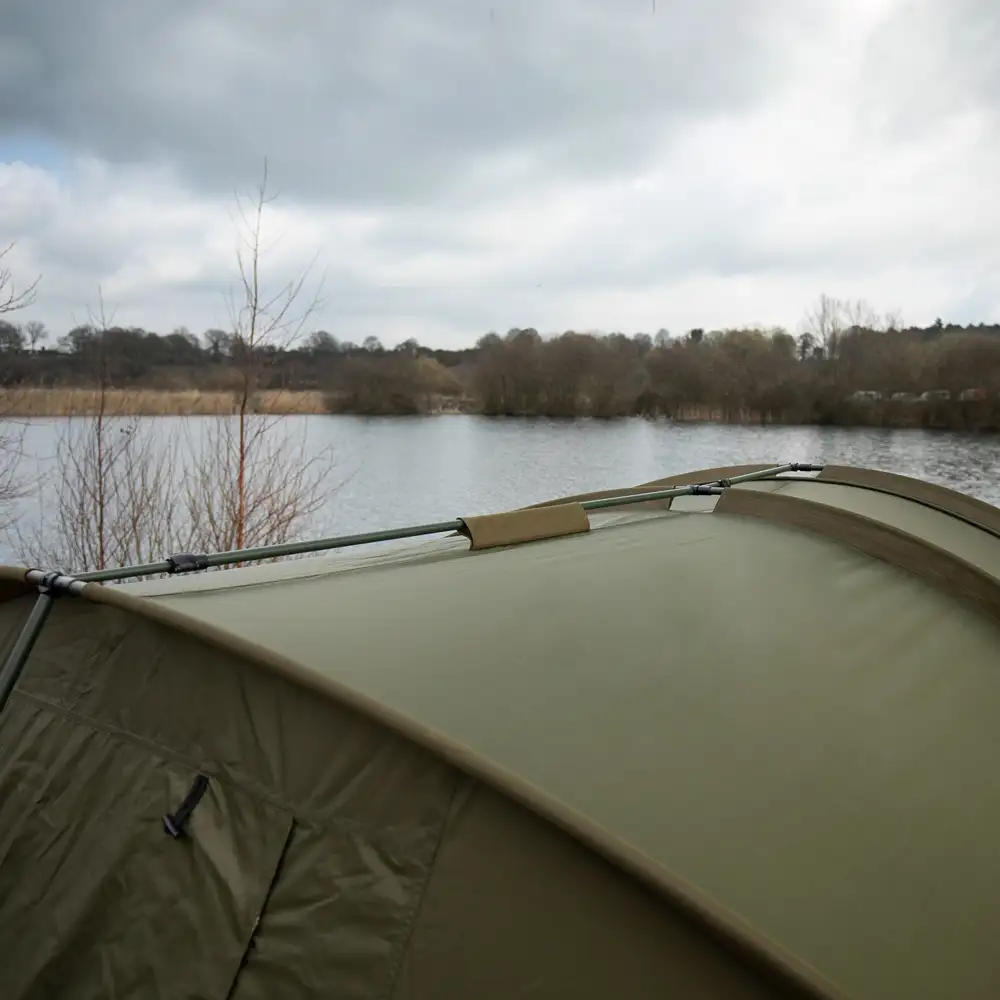 Advanta Endurance Duo-Skin Fishing Bivvy In Use Top