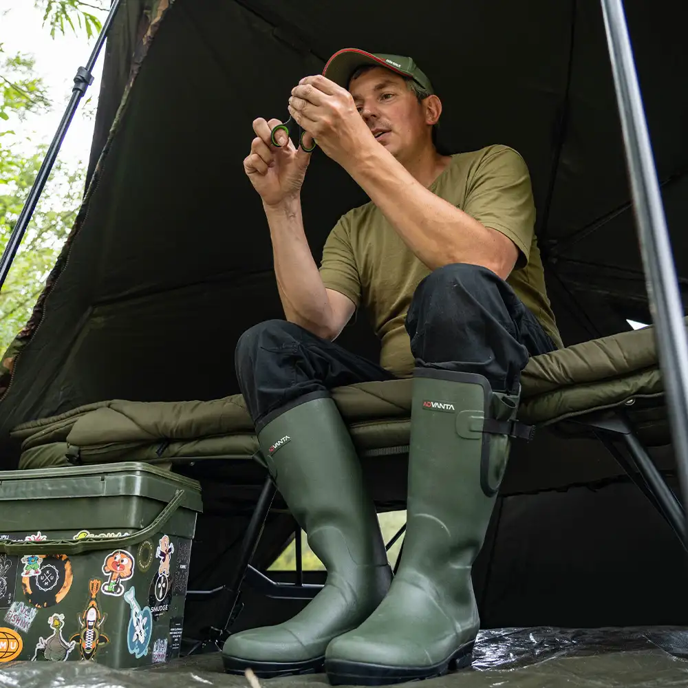 Advanta Field Fishing Boots In Use 2