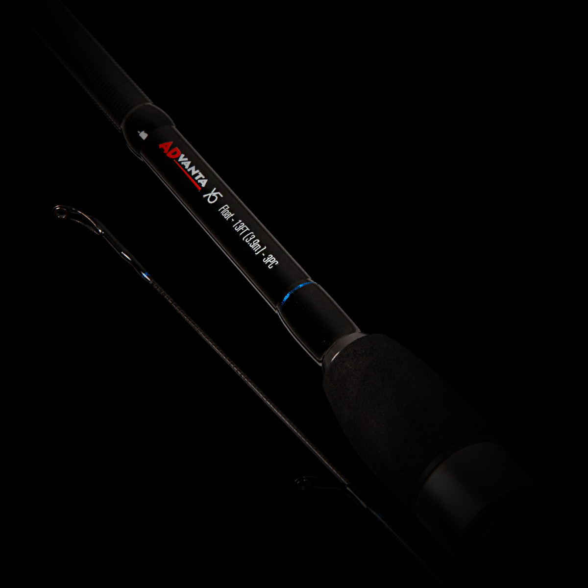 Advanta X5 Float Fishing Rods On Black