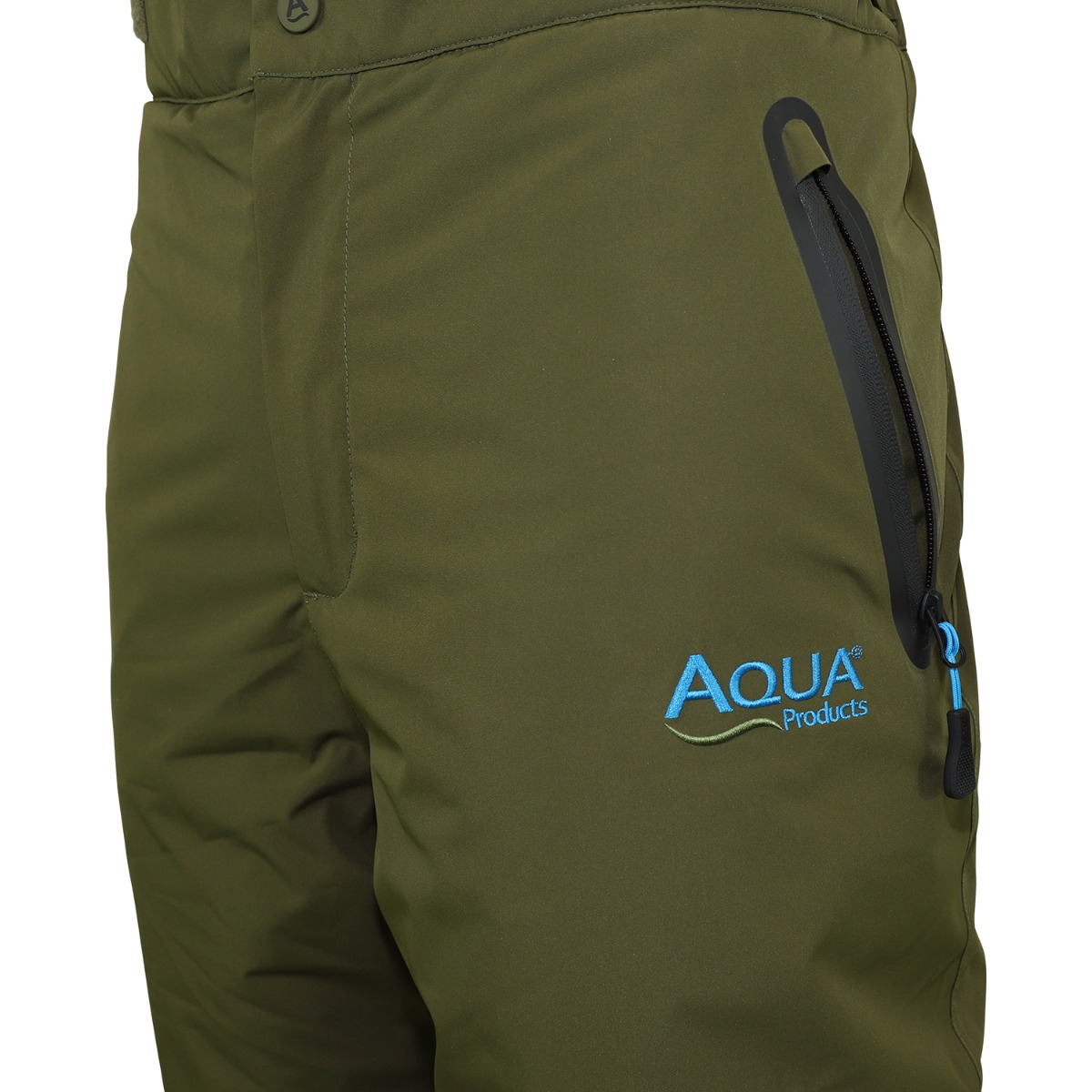 Aqua F12 Thermal Fishing Trousers Close Up 1