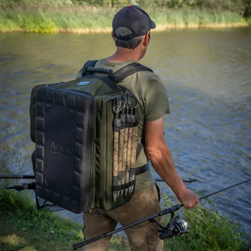 Aqua Roving Fishing Rucksack In Use 2