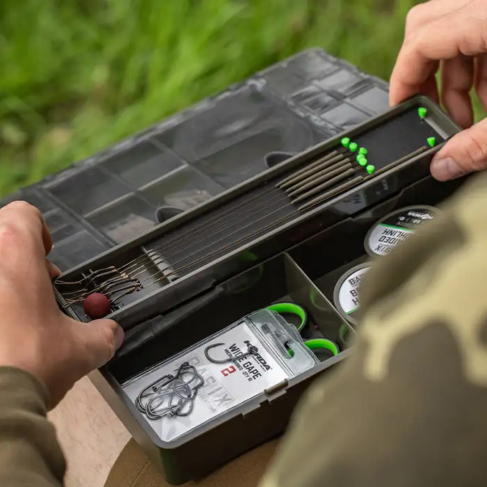 Korda Basix Tackle Box In Use 3