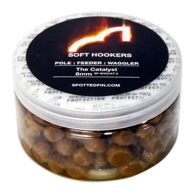 Spotted Fin Catalyst Soft Hook Pellets 80g 8mm