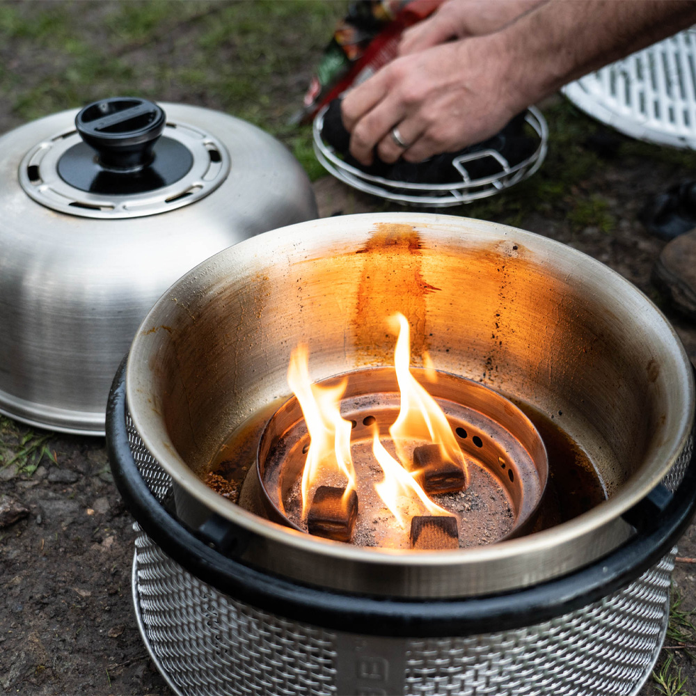 Cobb Premier Air BBQ In Use 7