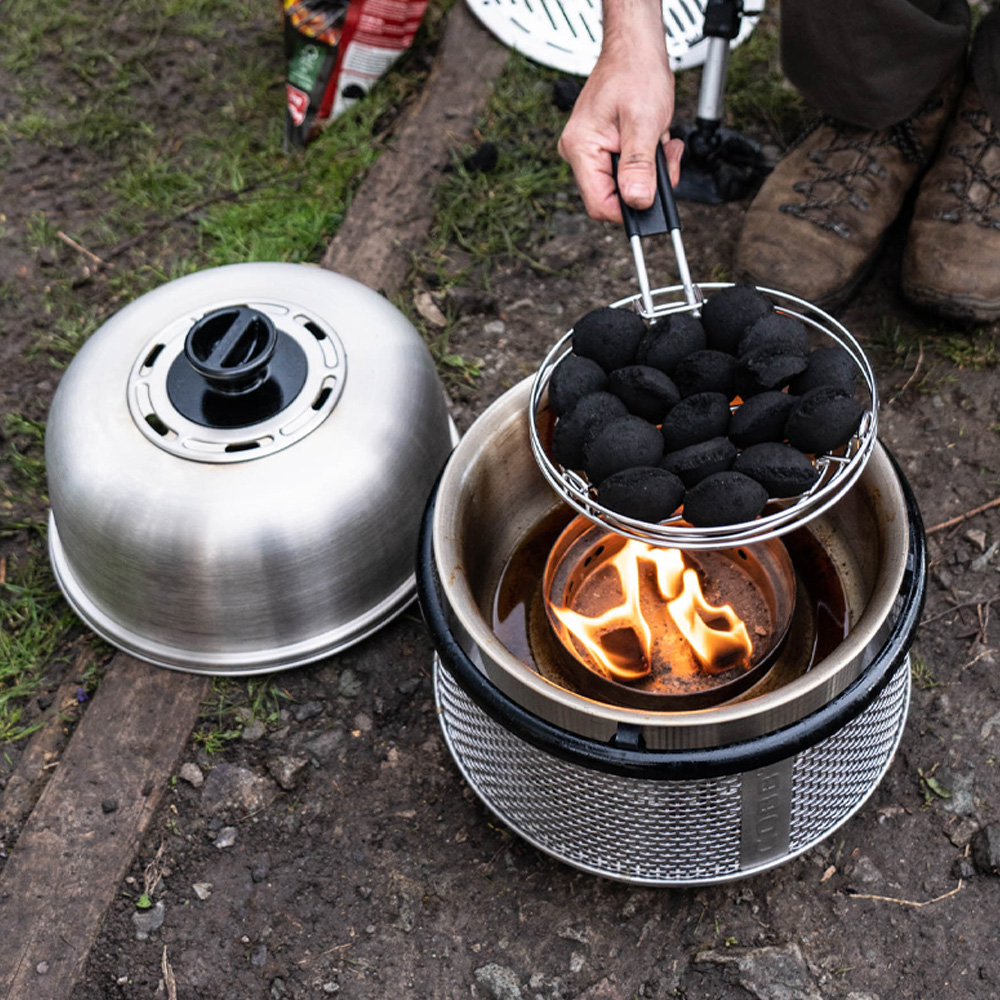 Cobb Premier Air BBQ In Use 9