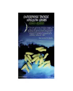 Enterprise Tackle Nite Glow Grubs