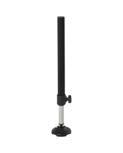 Rive D36 Black Anodized Telescopic Leg with Mud Foot