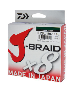 Daiwa J-Braid X8 Dar Green
