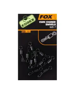 Fox Edges Kwik Change Fishing Swivels
