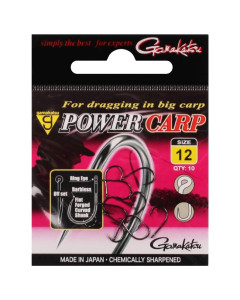 Gamakatsu Barbless Power Carp Ring Eye NSB Hooks