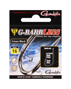 Gamakatsu G-Barbless Gama Black Hooks