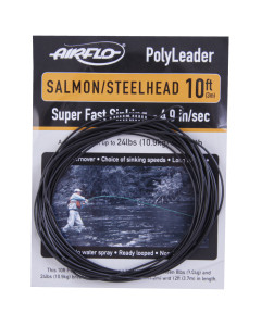 Airflo Poly Leader Salmon & Steelhead 10ft  Super Fast Sinking