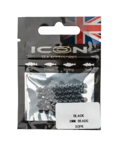 Icon Black Beads 3mm