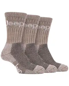 Jeep Luxury Terrain Boot Socks Khaki / Sand