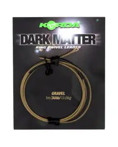 Korda Dark Matter Ring Swivel Leader 30cm