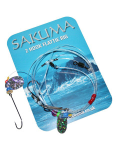 Sakuma 2 Hook Flattie Fishing Rig