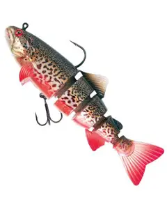 Fox Rage Realistic Replicant Trout Lure Jointed 18cm Supernatural Tiger Trout Close Up