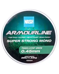 Nash Armourline Super Strong Green Mono 1000m 0.45mm