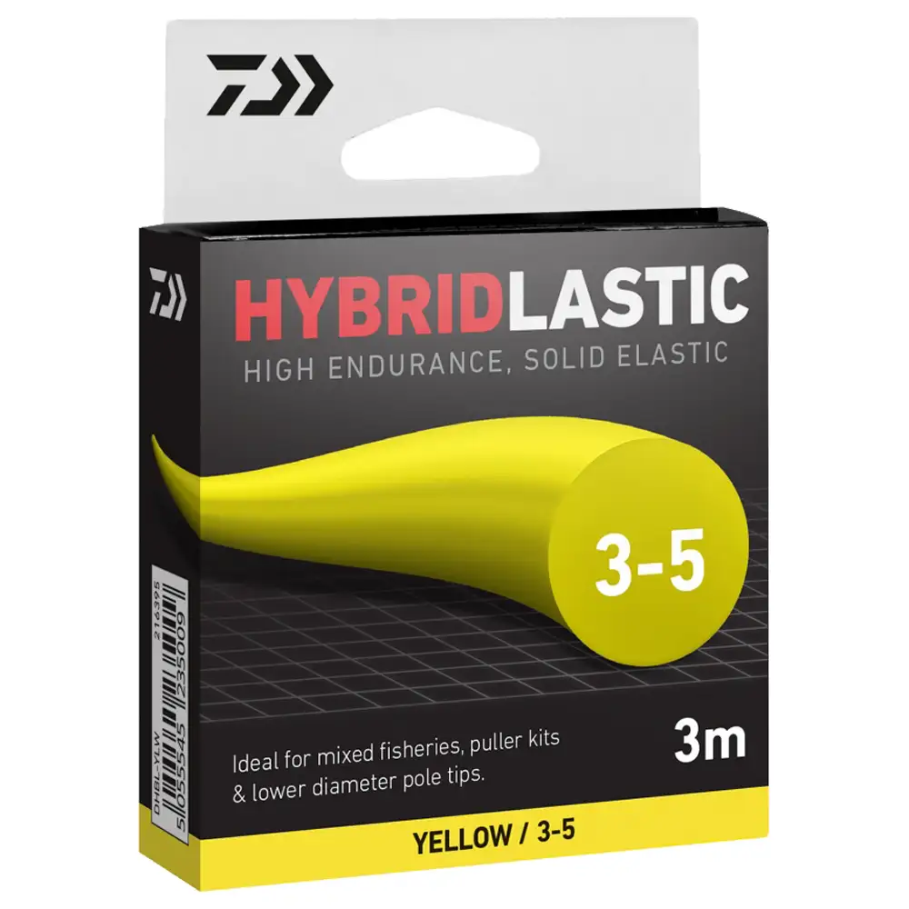 Daiwa Hybridlastic 3m - Yellow - 3-5