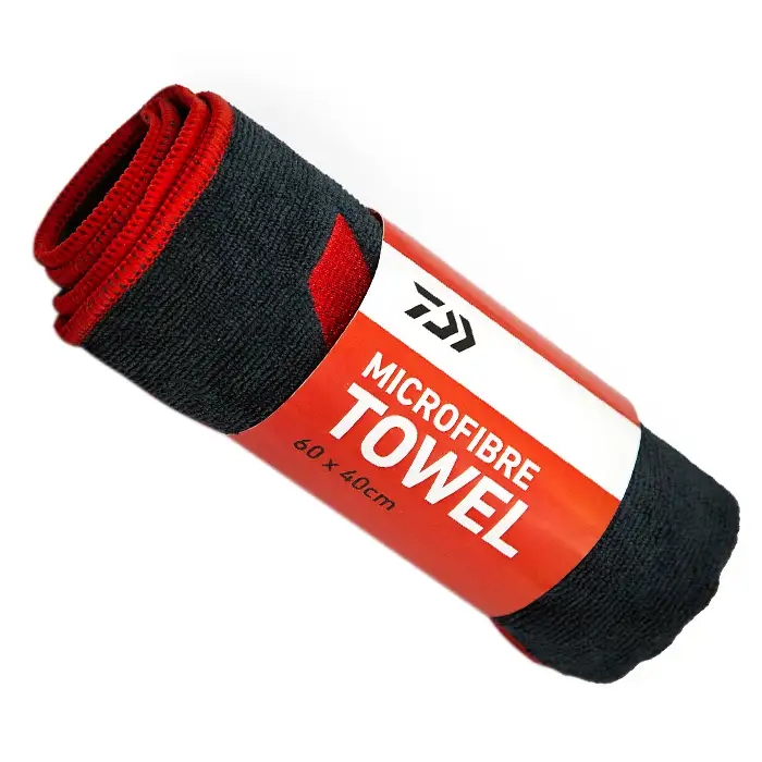 Daiwa Microfibre Towel Rolled Away