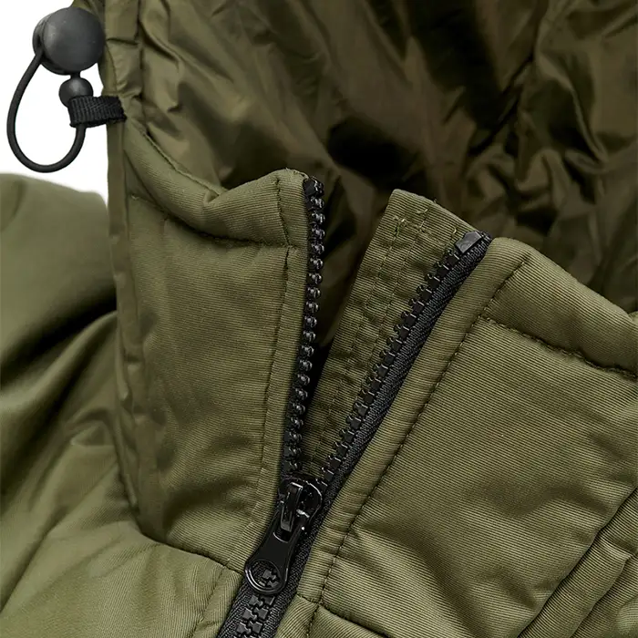 Daiwa Ultra Carp Fishing Jacket Close Up Collar