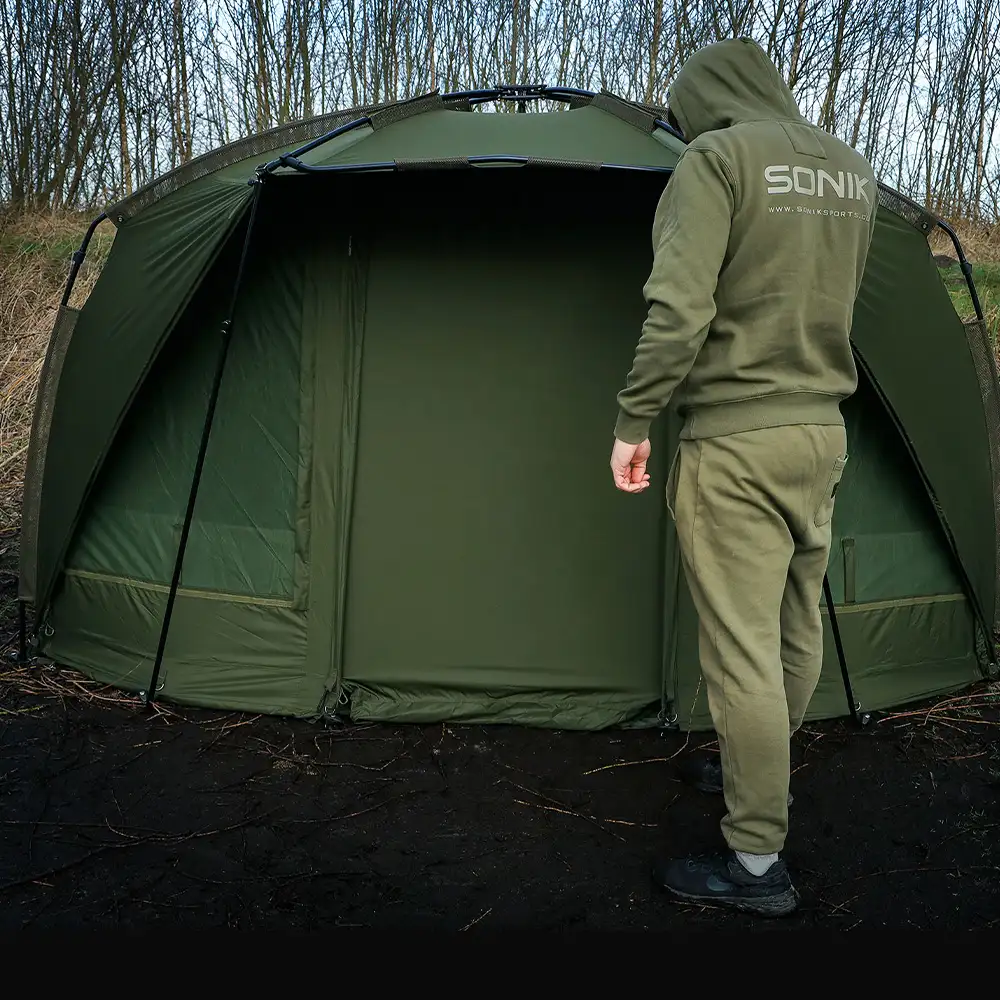 Sonik AXS-V2 Bivvy In Use 10