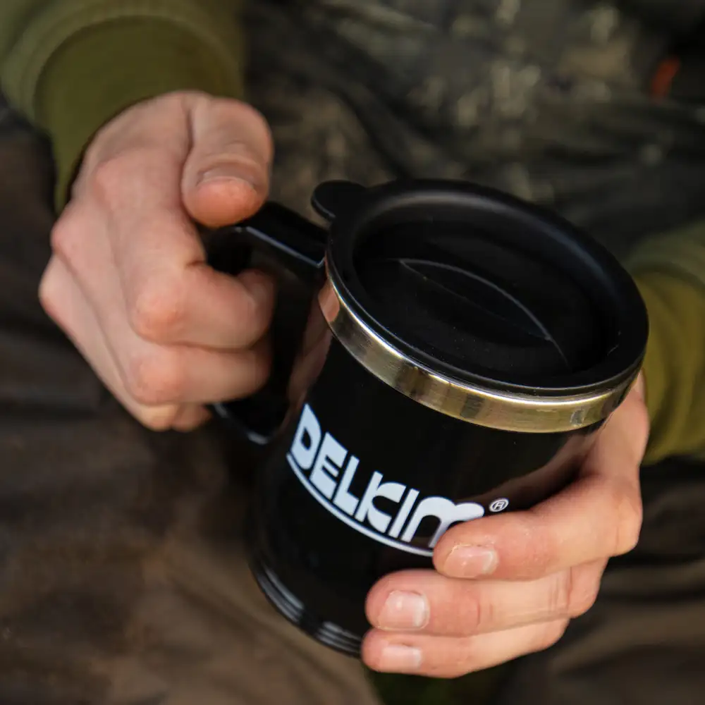 Delkim Fishing Mug In Use 2