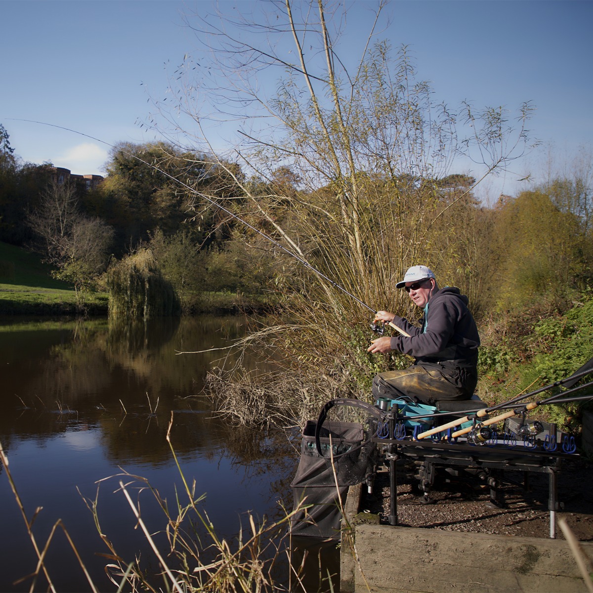 Drennan Acolyte 17ft Float Fishing Rod In Use 1