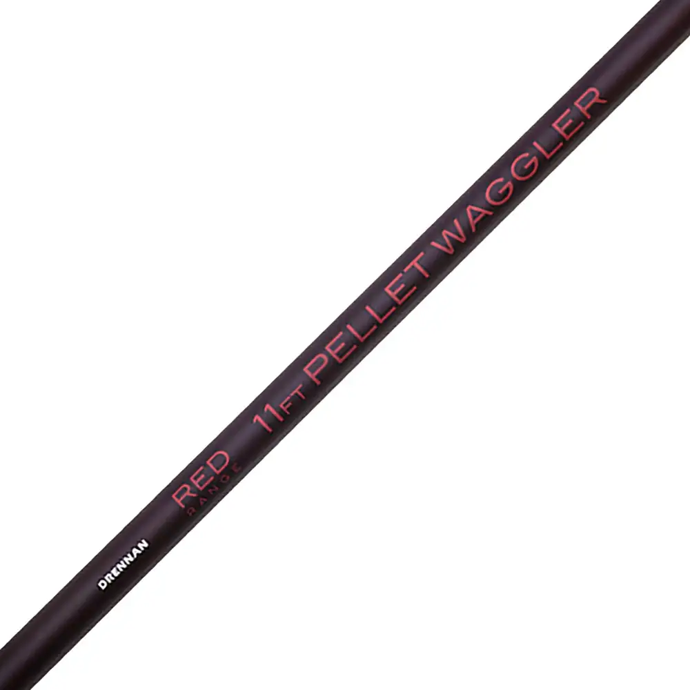 Drennan Red Range 11ft Pellet Waggler Fishing Rod Graphics