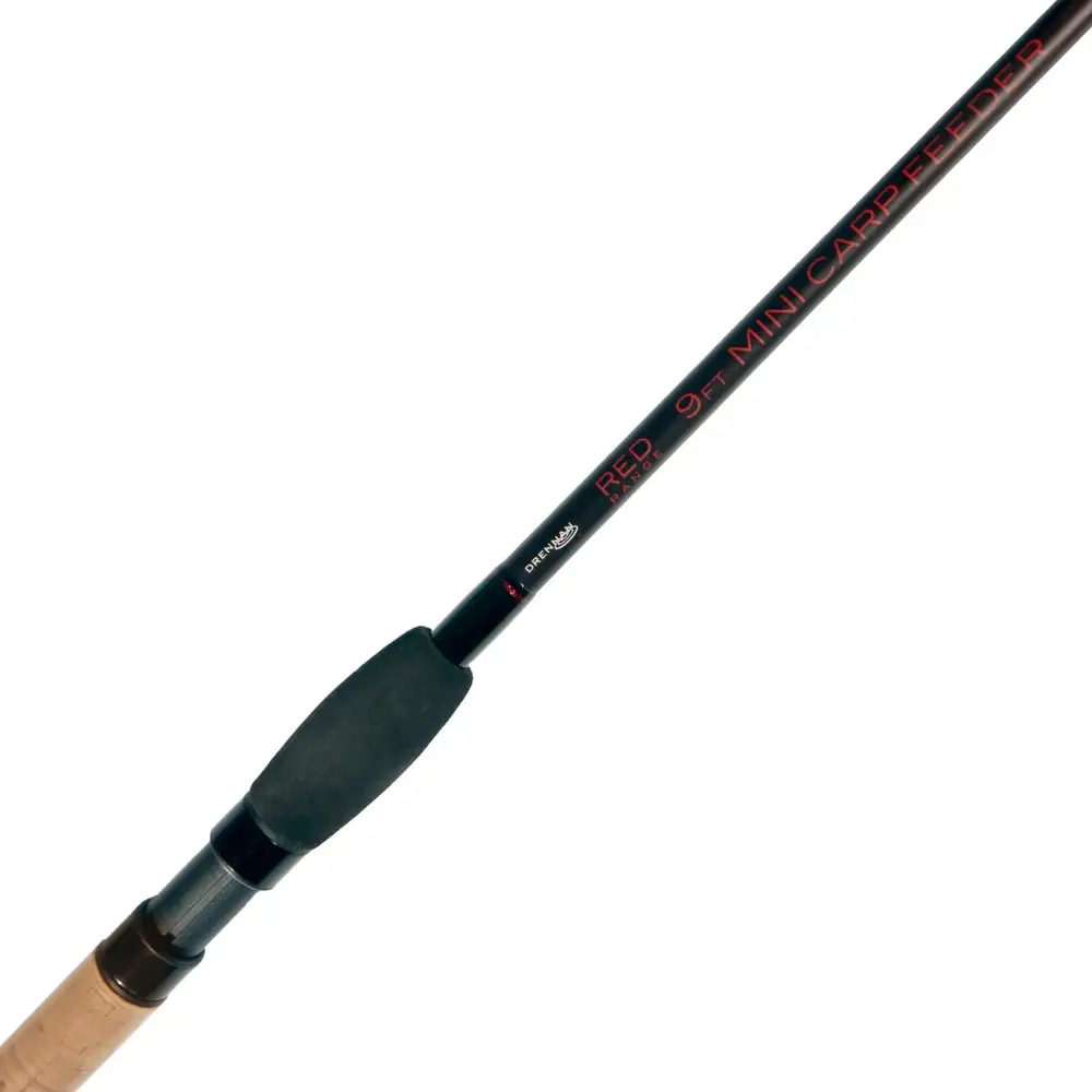 Drennan Red Range 9ft Mini Carp Feeder Fishing Rod Graphics