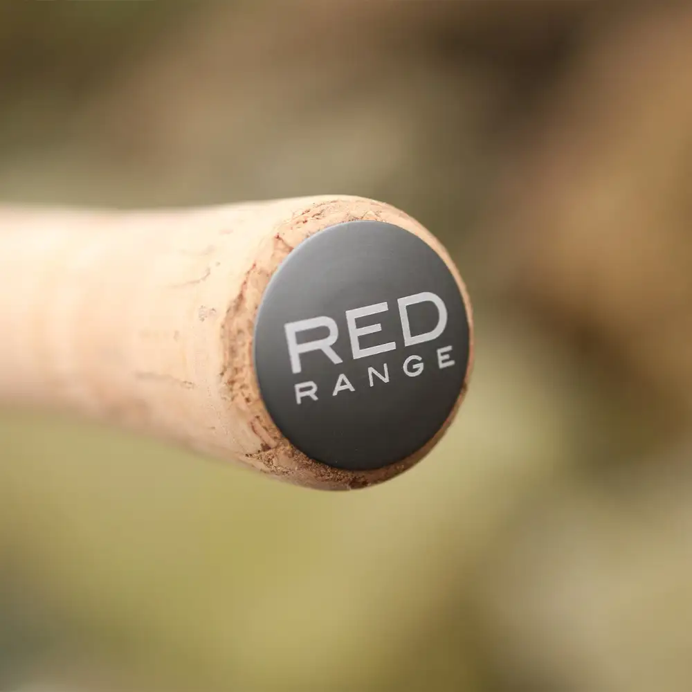 Drennan Red Range Carp Feeder Fishing Rods Close Up Butt
