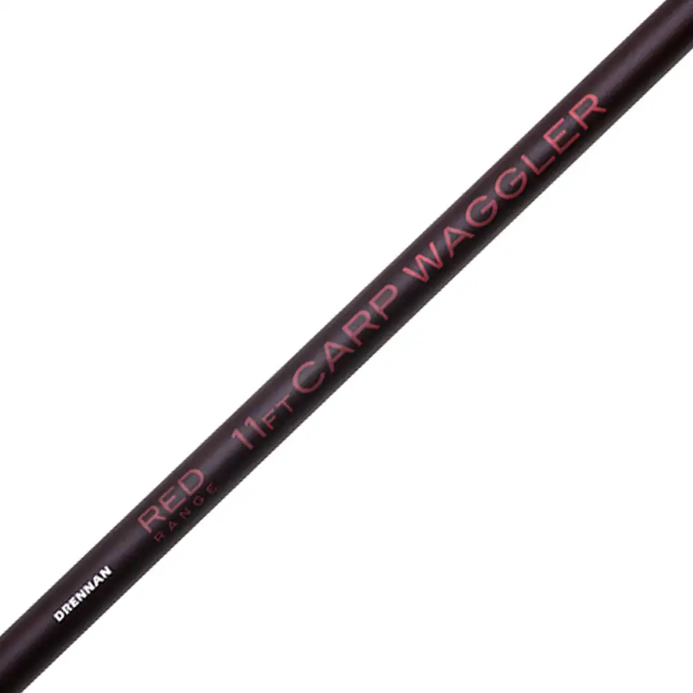 Drennan Red Range Carp Waggler Fishing Rod Graphics