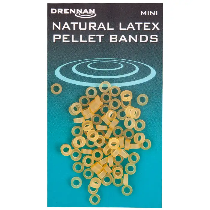 Drennan Natural Latex Fishing Pellet Bands Packaging