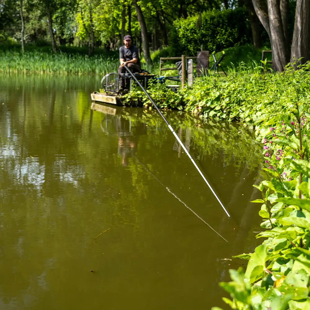 NuFish Pole Fishing Float In Use 1