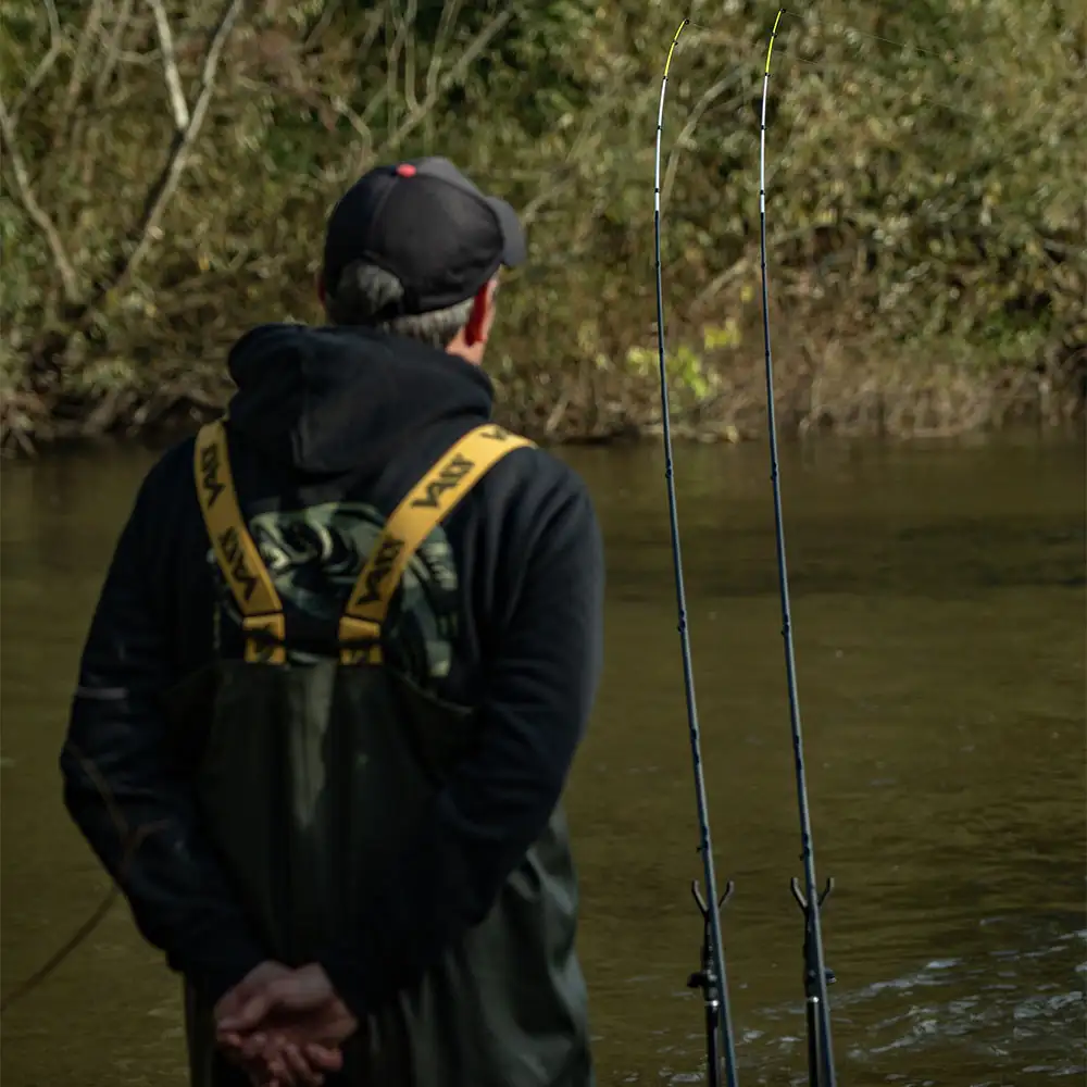 John Wilson Barbel Quiver Fishing Rod In Use 5