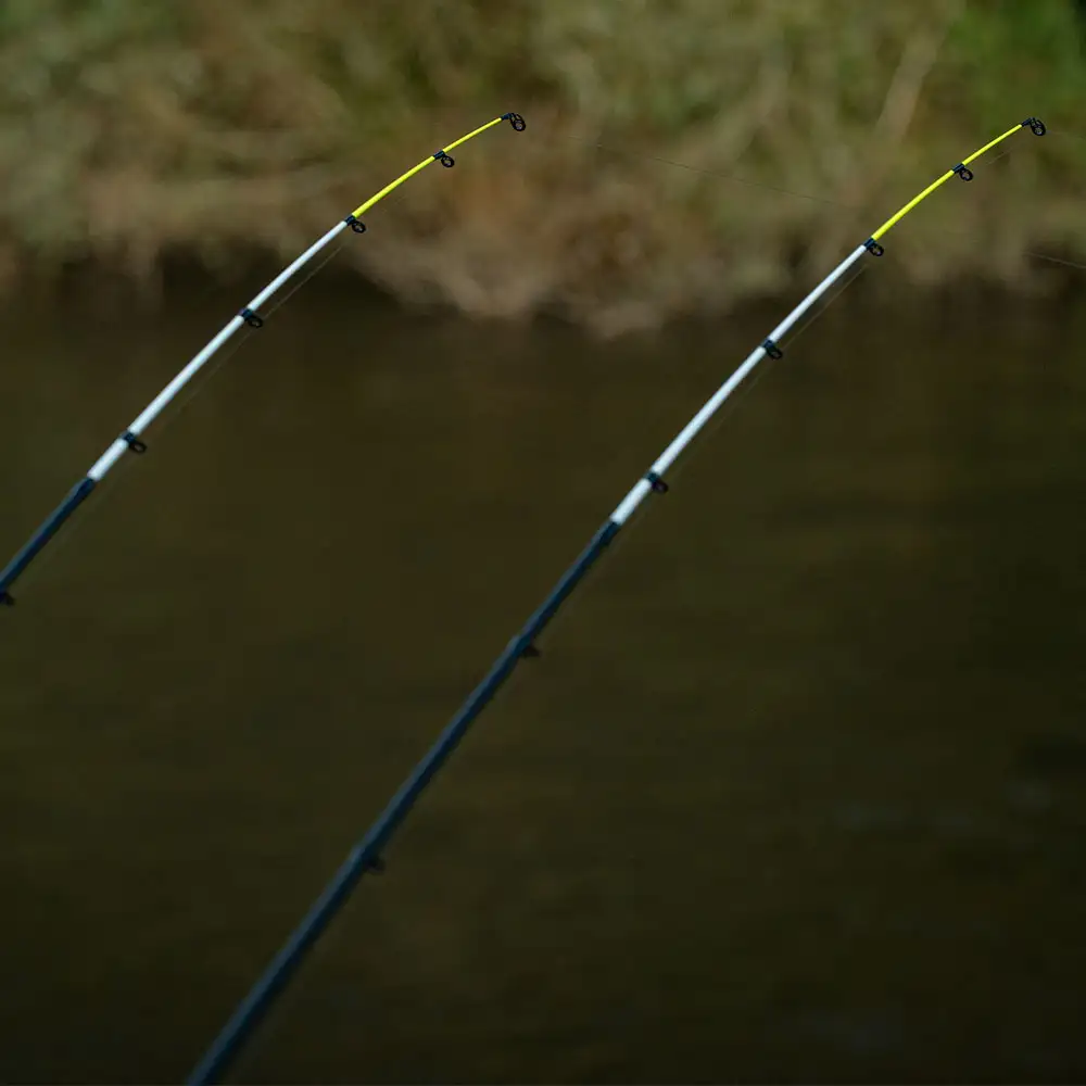 John Wilson Barbel Quiver Fishing Rod In Use 7