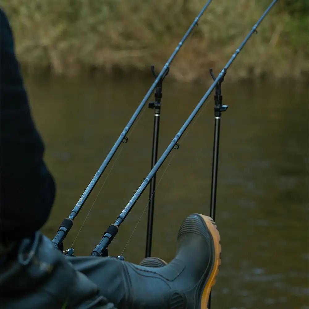 John Wilson Barbel Quiver Fishing Rod In Use 8