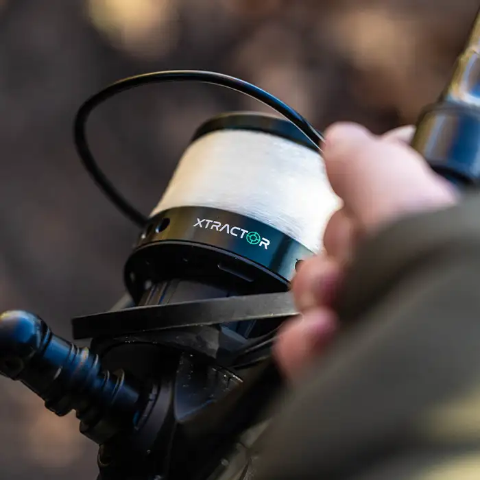 Sonik Xtractor 2 Rod Carp Kit Reel In Use 2