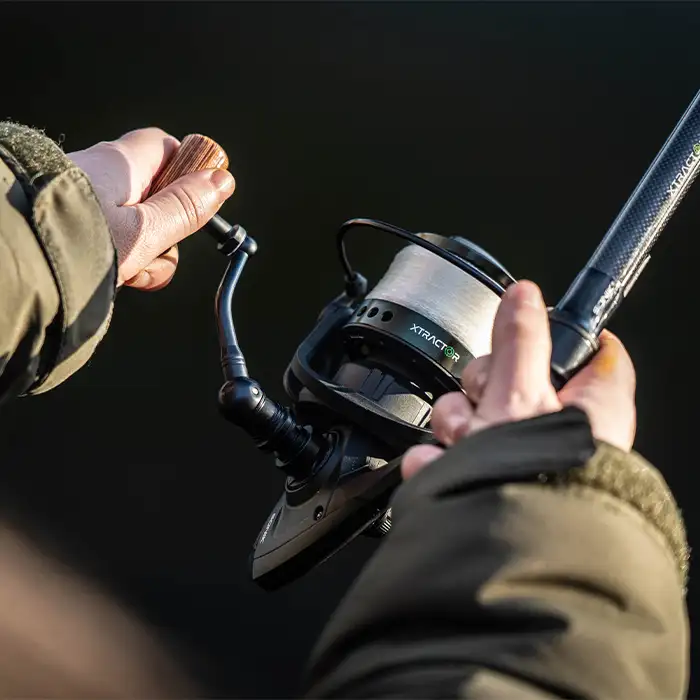 Sonik Xtractor 2 Rod Carp Kit Reel In Use 9