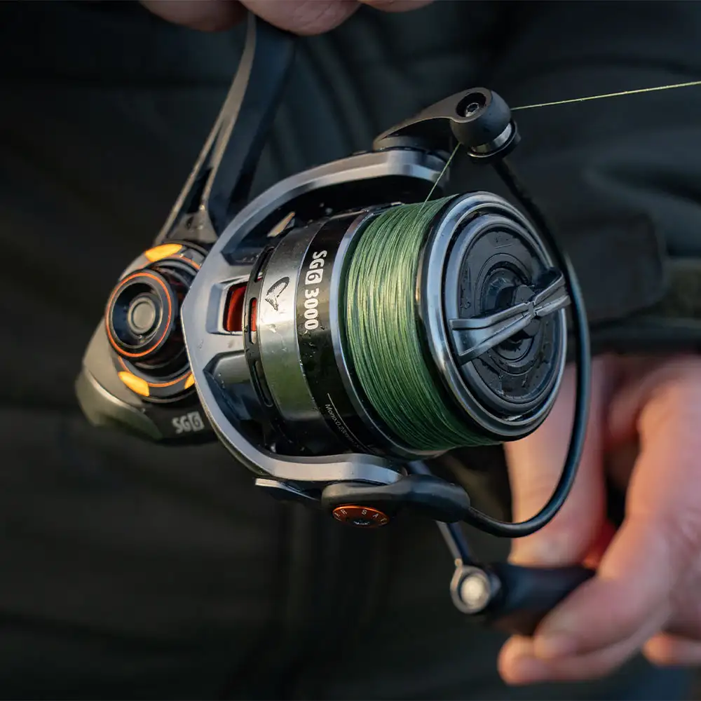 Savage Gear SG6 FD Fishing Reel In Use 4