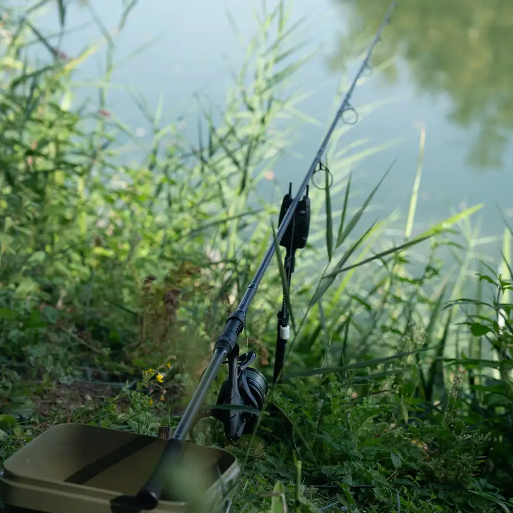 Advanta Retractable Carp Fishing Rod In Use 1