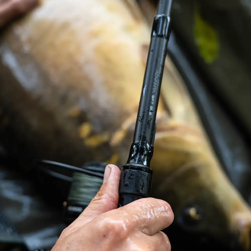 Advanta Retractable Carp Fishing Rod In Use 9