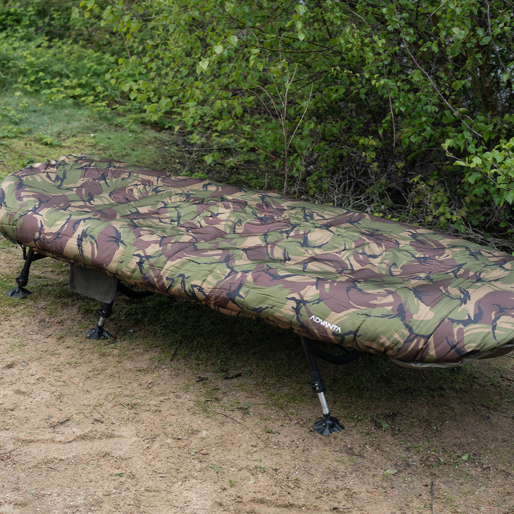 Advanta 4 Season DPM Camo Sleeping Bag In Use 1