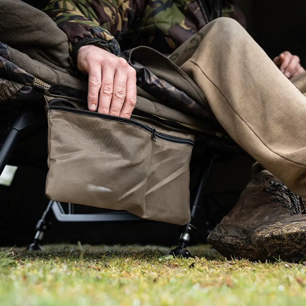 Advanta Pro All Season Camo Sleeping Bag In Use 2