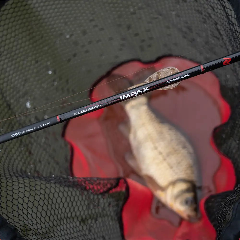 Nytro Impax Commercial Carp Feeder Fishing Rod In Use 6